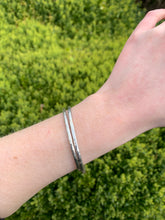 Load image into Gallery viewer, Elevated staples: The Hammered Bangle