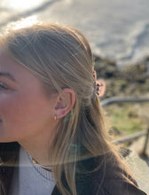 Load image into Gallery viewer, Rome Gold mini hoop earrings