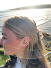 Load image into Gallery viewer, Rome Gold mini hoop earrings